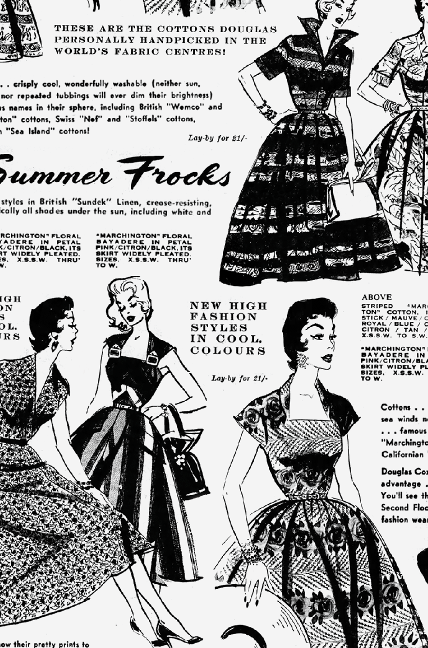 It's My Party: 1950s Women's Fashion Exhibit