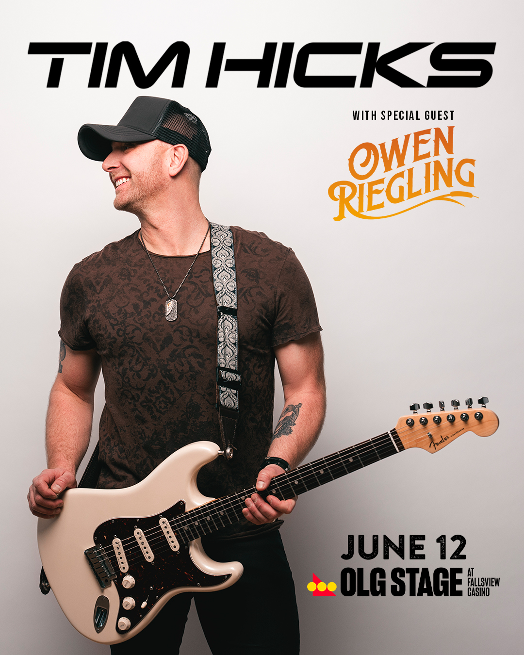 Tim Hicks with special guest Owen Riegling