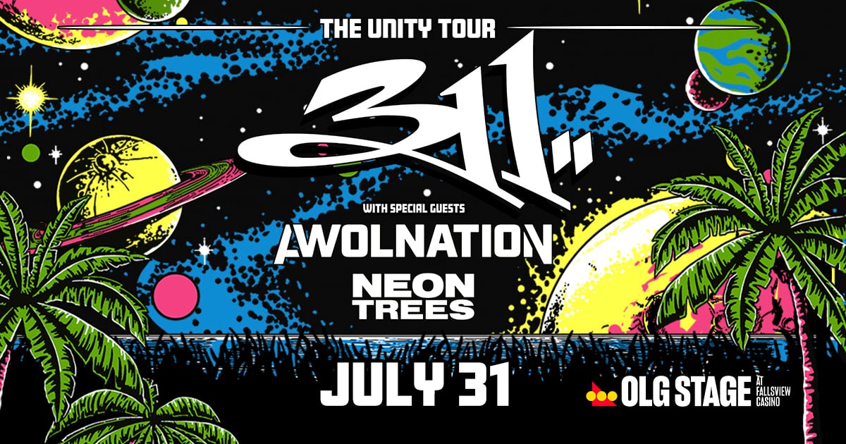 311 with Awolnation and Neon Trees
