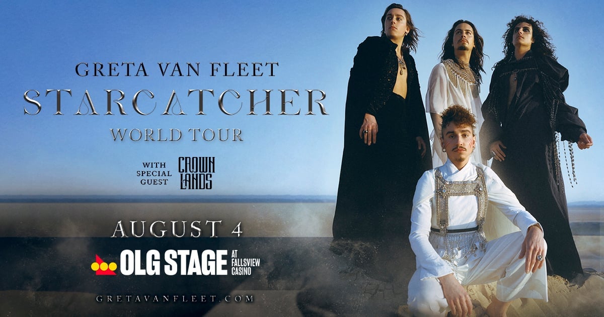 Greta Van Fleet Starcatcher World Tour