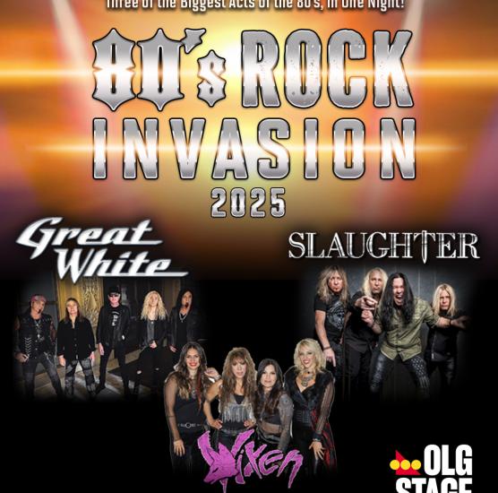 80’s Rock Invasion 2025 – Great White & Slaughter