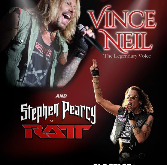 Vince Neil and Stephen Pearcy