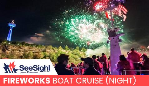 Night on Niagara Tour with Fireworks Boat Cruise